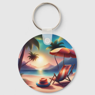 Beautiful beach sleutelhanger