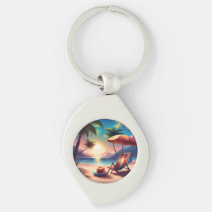 Beautiful beach sleutelhanger