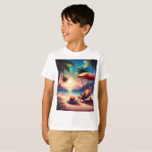 Beautiful beach t-shirt (Voorkant volledig)