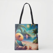 Beautiful beach tote bag (Voorkant)