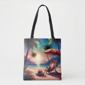 Beautiful beach tote bag (Voorkant)