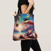 Beautiful beach tote bag (Dichtbij)