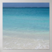 Beautiful Beach | Turks and Caicos Photo Poster (Voorkant)