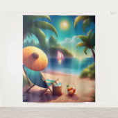 Beautiful beach wandkleed (Voorkant)