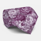 Beautiful Birthday Gifts For Dad Peonies Floral Stropdas (Opgerold)