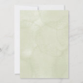 Beautiful birthday Invitation with camping vibe  Kaart (Achterkant)