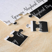 Beautiful Black and Tan German Shepherd Legpuzzel (Zijkant)