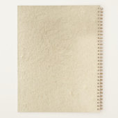 Beautiful Black & White Patterns Custom Name Planner (Achterkant)