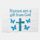 BEAUTIFUL BLESSED NURSE DESIGN THEEDOEK (Horizontaal)