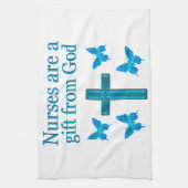 BEAUTIFUL BLESSED NURSE DESIGN THEEDOEK (Verticaal)