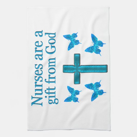 BEAUTIFUL BLESSED NURSE DESIGN THEEDOEK (Verticaal)