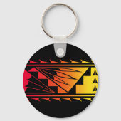Beautiful Blessings - Red/Yellow -  Sleutelhanger (Achterkant)