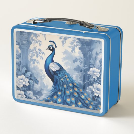 Beautiful blue peacock (Achterkant)