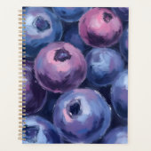 Beautiful Blueberries | Fruit Painting Planner (Voorkant)