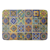 Beautiful Boho Talavera Tiles Badmat (Voorkant)