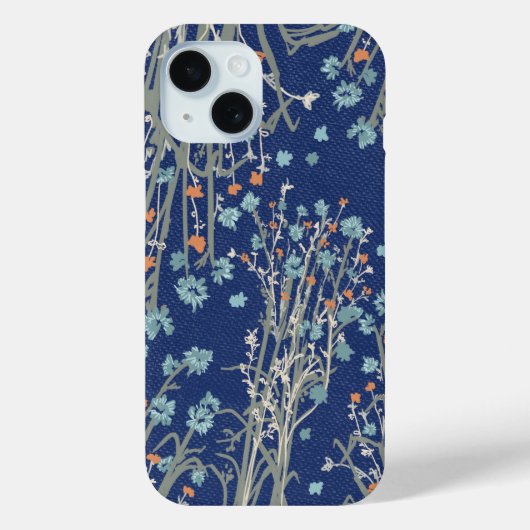 Beautiful boho wildflower phone case (Achterkant)