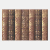 Beautiful Book Spines (Antique & Art Nouveau) Inpakpapier Vel (Voorkant 2)