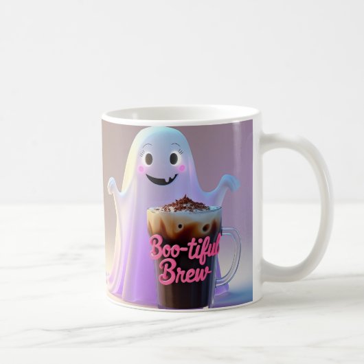 Beautiful Brew Ghost Coffee Mug Koffiemok (Rechts)