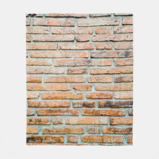 Beautiful brick wall Old classicabstract, architec Fleece Deken