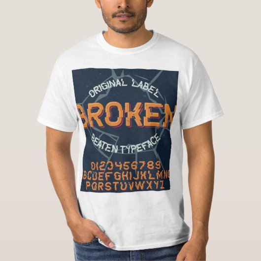 Beautiful Broken T-shirt (Voorkant)
