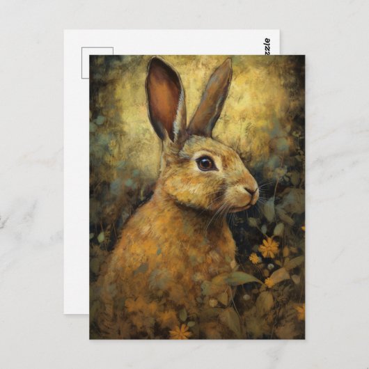 Beautiful Brown Rabbit Briefkaart (Voorkant / Achterkant)