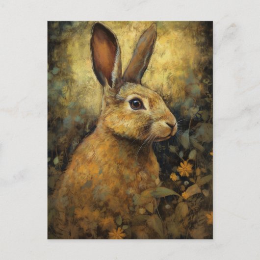 Beautiful Brown Rabbit Briefkaart (Voorkant)