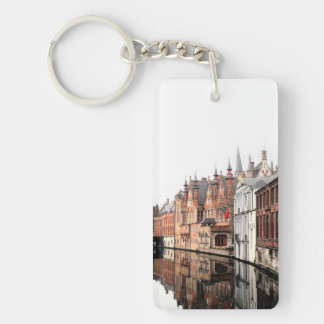 Beautiful Bruges. Acryl Sleutelhanger
