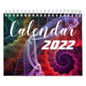 Beautiful Calendar 2022 with Fractal Art Kalender (Hoes)
