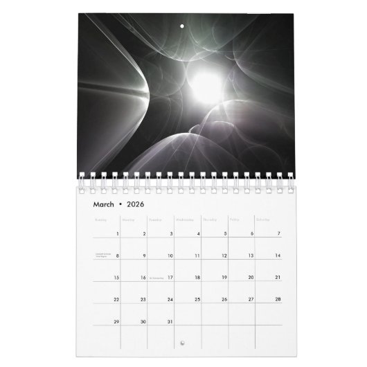 Beautiful Calendar 2022 with Fractal Art Kalender (Mar 2026)