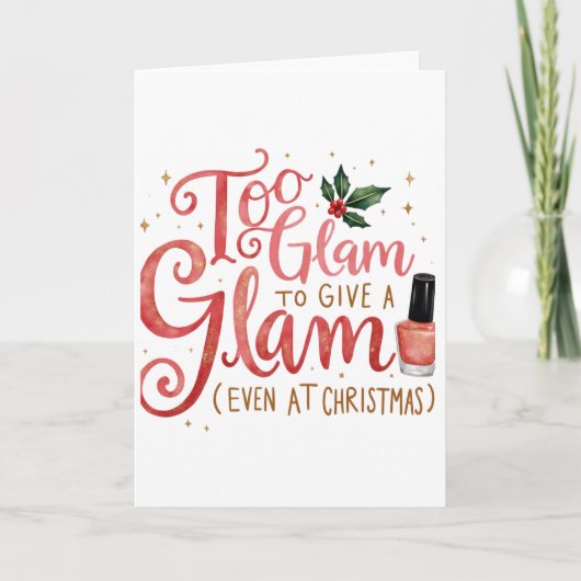 Beautiful Card for those glam relatives Kaart (Voorkant)