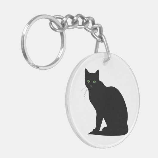 Beautiful Cat Sleutelhanger (Voorkant Links)