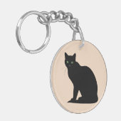 Beautiful Cat Sleutelhanger (Voorkant Links)