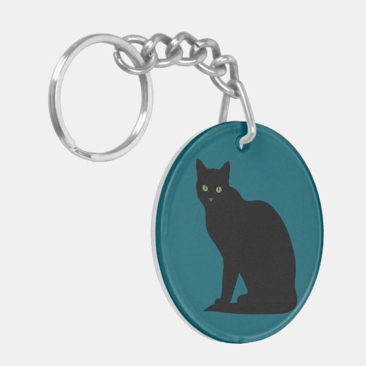 Beautiful Cat Sleutelhanger (Voorkant Links)