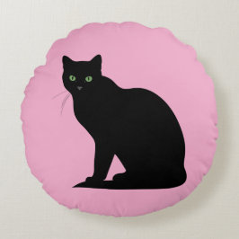 Beautiful Cats Rond Kussen