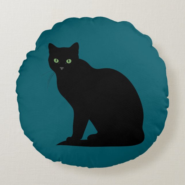 Beautiful Cats Rond Kussen (Voorkant)