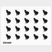 Beautiful Cats Ronde Sticker (Vel)
