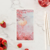 Beautiful Cherry Blossom Watercolor Servet (Insitu)