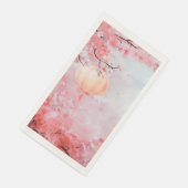Beautiful Cherry Blossom Watercolor Servet (Hoek)