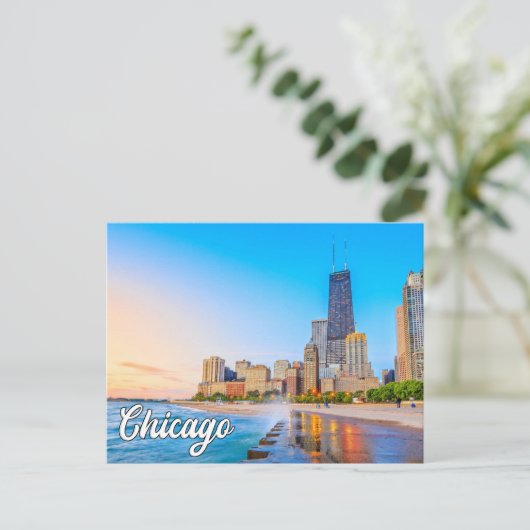 Beautiful Chicago, Illinois, Verenigde Staten Briefkaart (Staand voorkant)