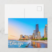 Beautiful Chicago, Illinois, Verenigde Staten Briefkaart (Voorkant / Achterkant)