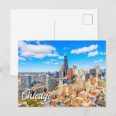 Beautiful Chicago, Illinois, Verenigde Staten Briefkaart (Voorkant / Achterkant)