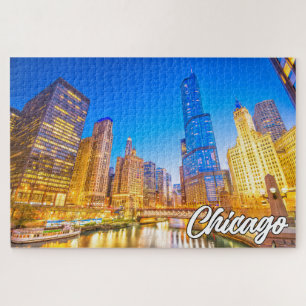 Beautiful Chicago, Illinois, Verenigde Staten Legpuzzel