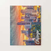 Beautiful Chicago, Illinois, Verenigde Staten Legpuzzel (Verticaal)