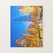 Beautiful Chicago, Illinois, Verenigde Staten Legpuzzel (Verticaal)