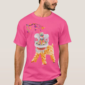 Beautiful Chinese Lion Dance T-shirt