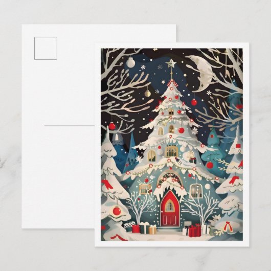 Beautiful Christmas Briefkaart (Voorkant / Achterkant)