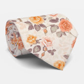 Beautiful Christmas Gift For Husband Rose Stropdas (Opgerold)