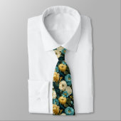 Beautiful Christmas Gift For Men Ranunculus Floral Stropdas (Gebonden)