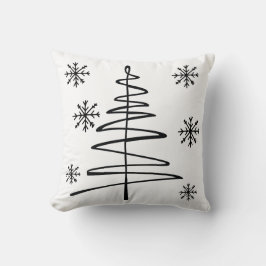 Beautiful Christmas Throw Pillow | Festive Holiday Kussen