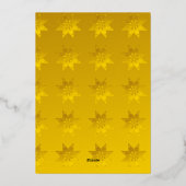 Beautiful Christmas Tree Folie Feestdagenkaart (Achterkant)